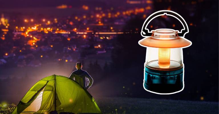 Battery camping lights
